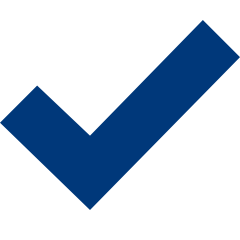 Dark blue checkbox