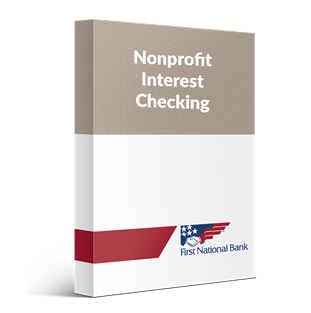 Non-Profit Interest Checking box