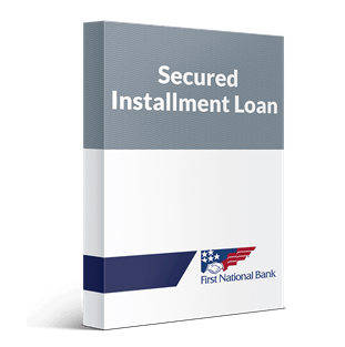Secured Installment Loan box