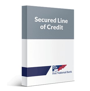 Secured Line of Credit Loan box
