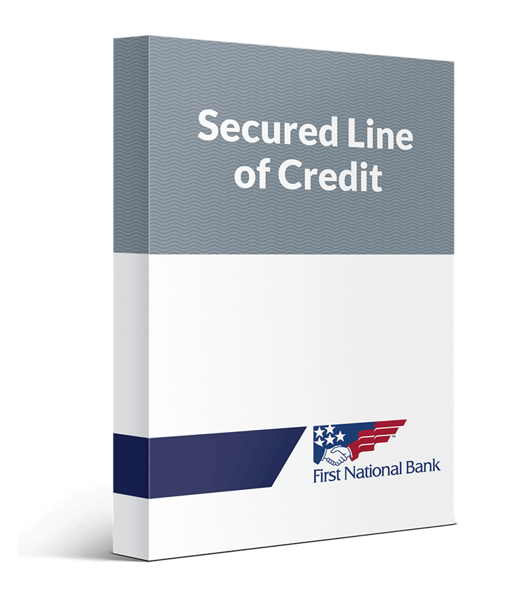 Secured Line of Credit Loan box