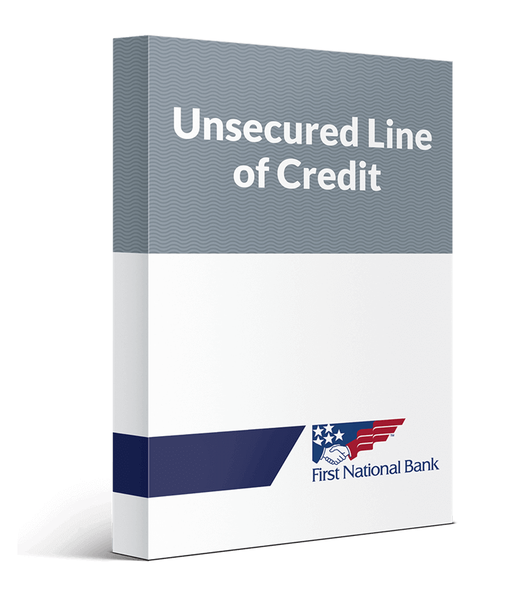 Unsecured Line of Credit Loan box