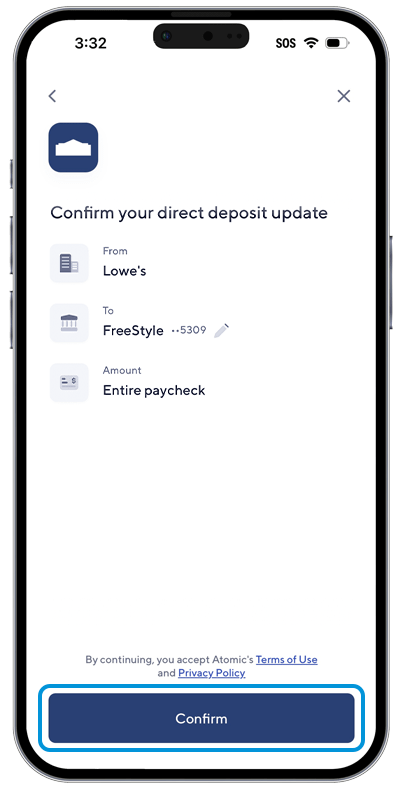 Direct Deposit Switch | First National Bank